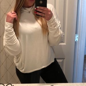 Free people cream color turtle neck